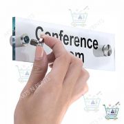 conference room acrylic name plates