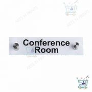 conference room name plates acrylic